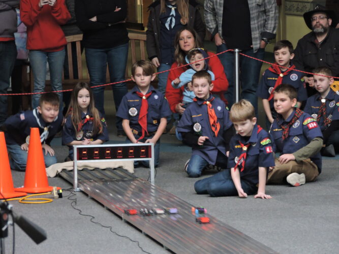 Pinewood Derby Fosters Competition and Camaraderie